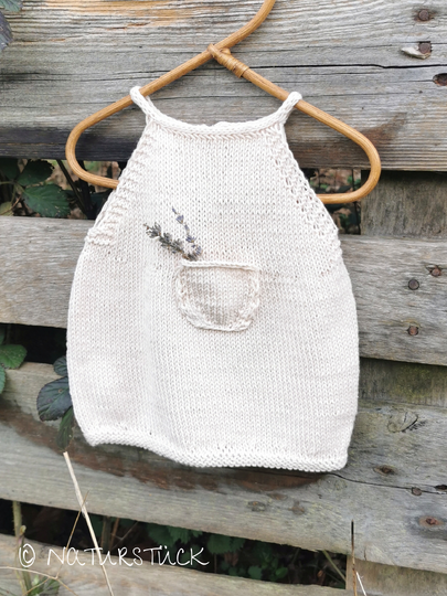 Baby dress knitting pattern / tunic dress for toddler pattern