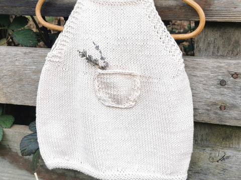 Baby dress knitting pattern / tunic dress for toddler pattern