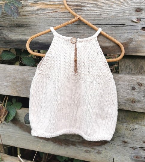 Baby dress knitting pattern / tunic dress for toddler pattern