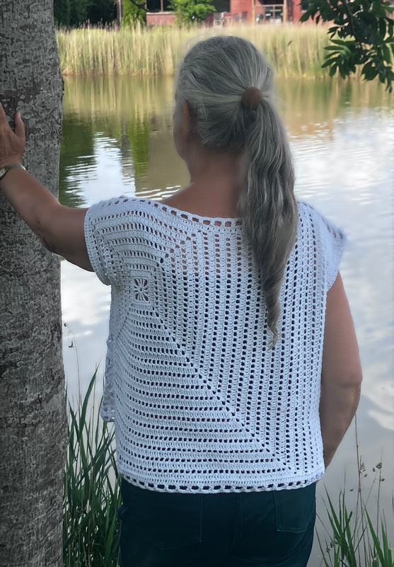 Shirt "Asymmetrie" - Häkelanleitung - Bild 5