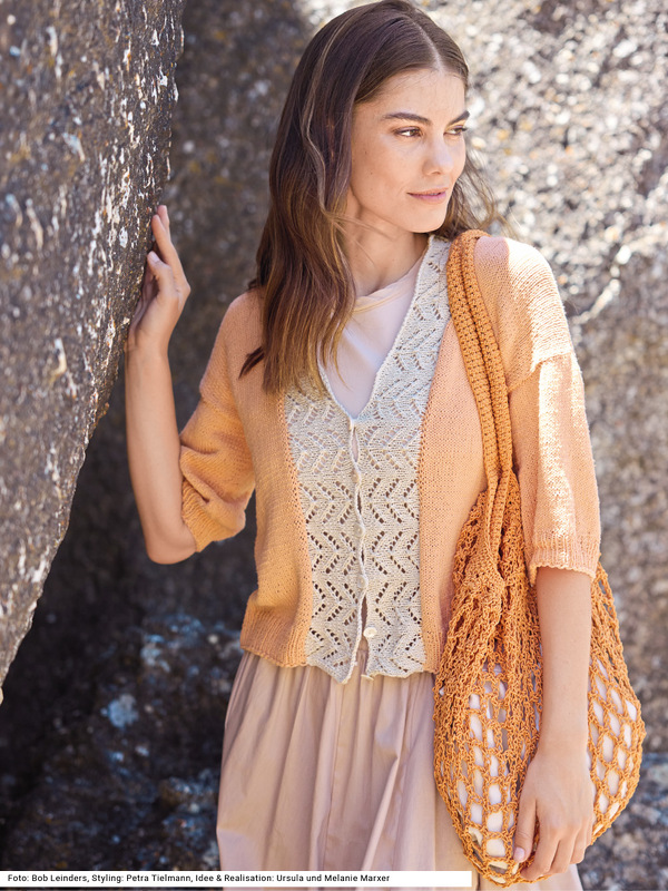 Jacke und Netzbeutel