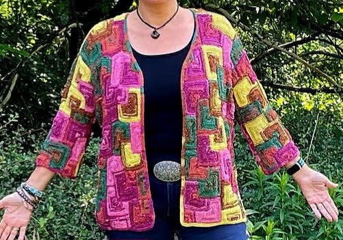 Karlos Nr.8, Sommerjäckchen mit ¾ Ärmel