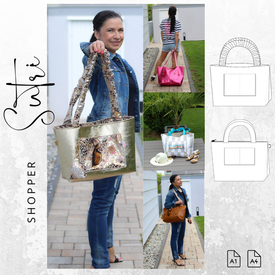 Schnittmuster Ebook Shopper SUTRI