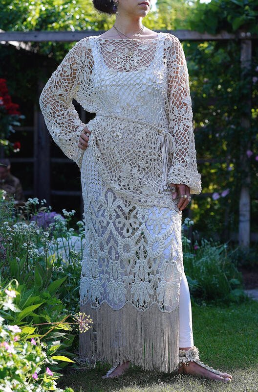 Häkel Anleitung Damen Lace Häkel Top im Boho Bliss Style - Bild 9