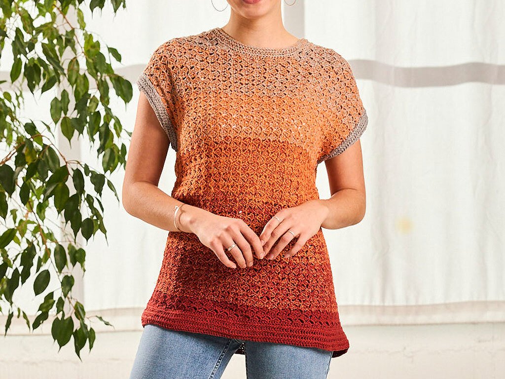 C2C PULLUNDER, gehäkelt