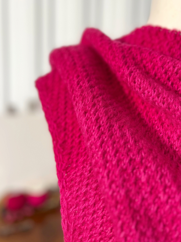 Strickanleitung Dreieckstuch "LEVITA"  (mit zwei attraktiven Seiten) - Bild 3