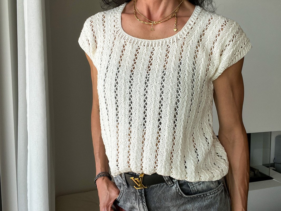 Strickanleitung – Shirt IMGA – nahtlos bottom up - NO.271