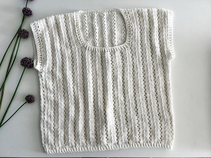 Shirt IMGA - knitted summer top - No. 271E