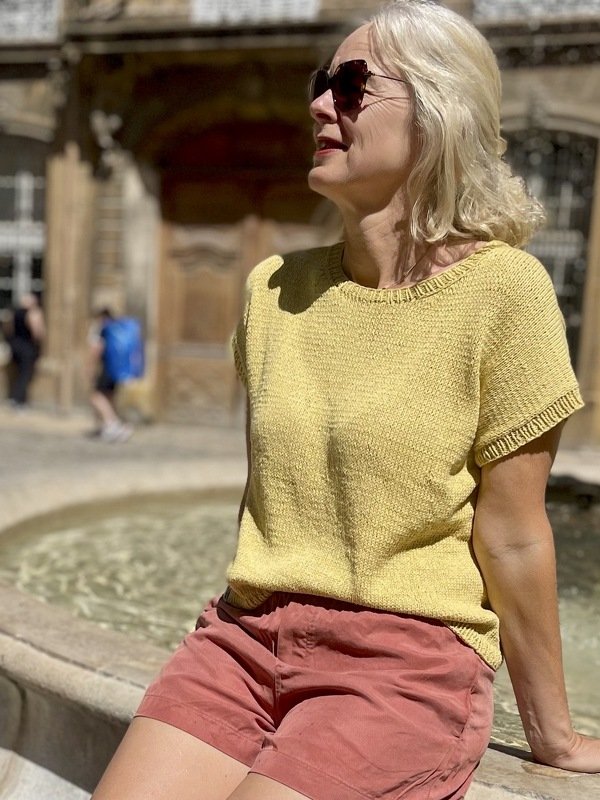 Strickanleitung Summertimetop in Größe XS-3XL - Bild 2