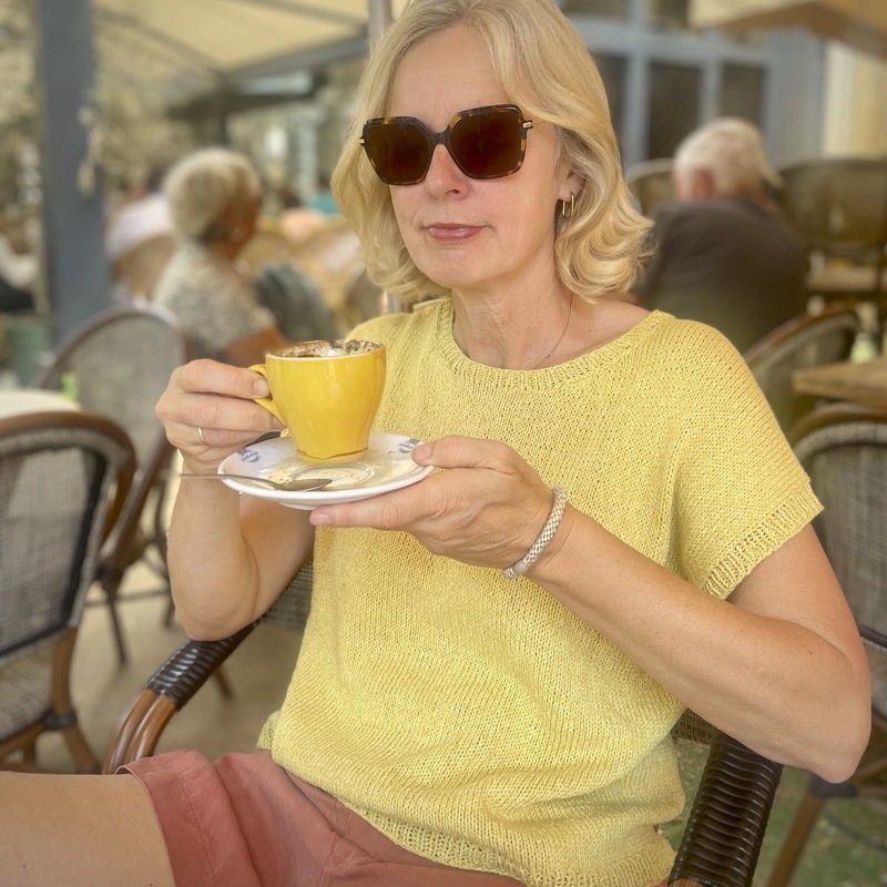 Strickanleitung Summertimetop in Größe XS-3XL - Bild 3