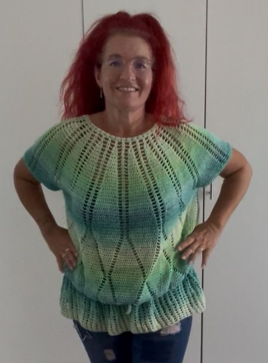 Häkelanleitung Rundpasse Tunika Longshirt Charlize - Bild 2