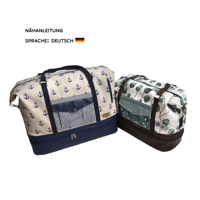 Nähanleitung Reisetasche Wanda