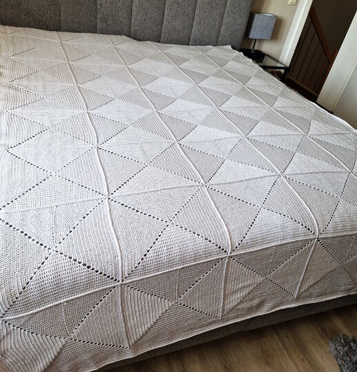 263 Häkelanleitung Decke Tagesdecke Häkeldecke Granny