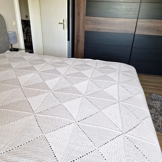 263 Häkelanleitung Decke Tagesdecke Häkeldecke Granny