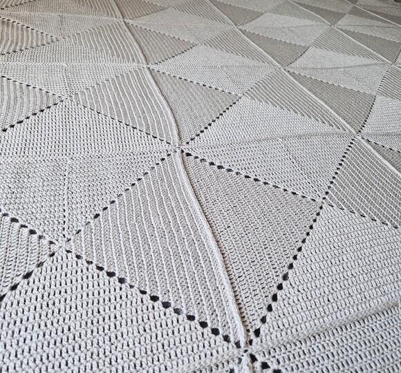 263 Häkelanleitung Decke Tagesdecke Häkeldecke Granny