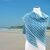 Beach Walk, airy summer shawl, knitting pattern