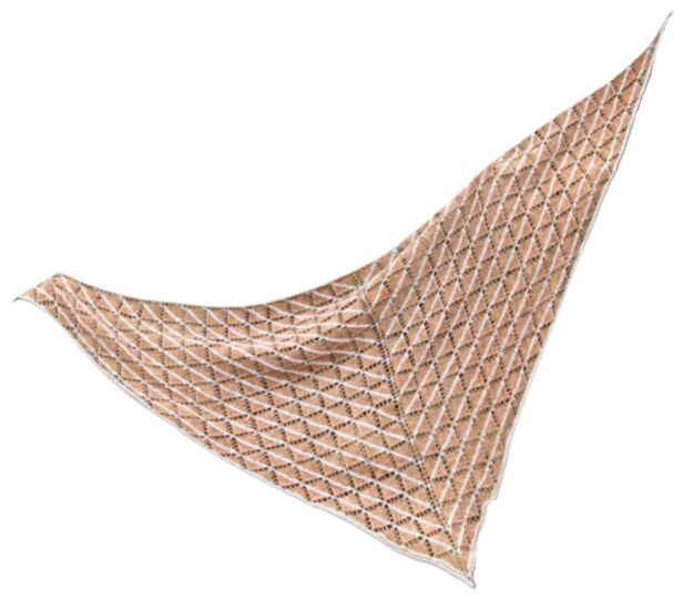 Strandspaziergang, luftiges Sommertuch, Strickanleitung