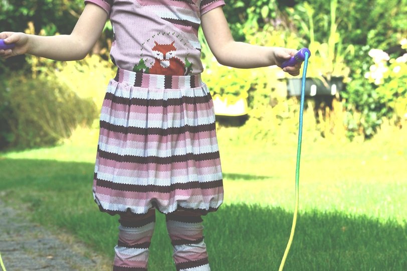 Schnittmuster Kellerfalten-Rock Benelisa für dehnbare Stoffe Gr. 74-164