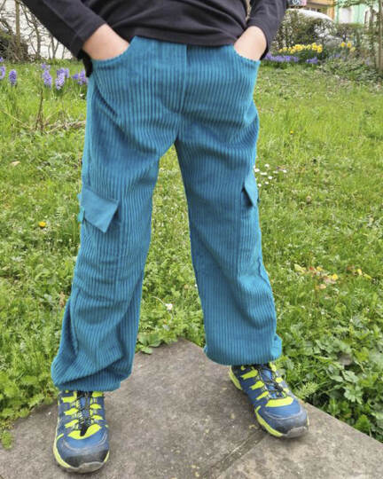 HOSE "MATTI" | Schnittmuster und Anleitung | 3 Weiten | Gr. 98-164