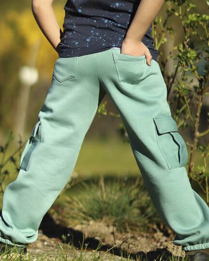 HOSE "MATTI" | Schnittmuster und Anleitung | 3 Weiten | Gr. 98-164