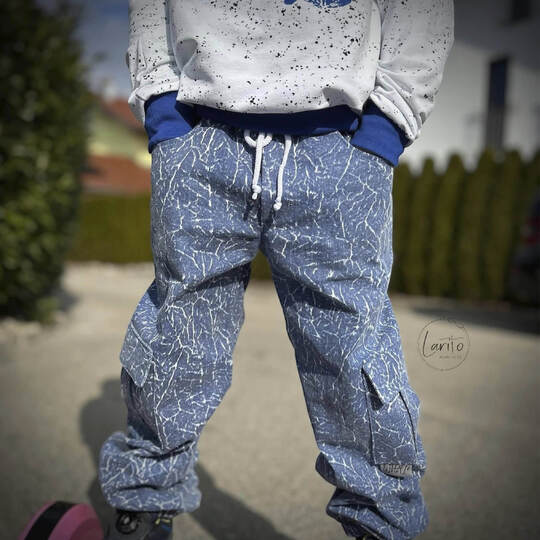 HOSE "MATTI" | Schnittmuster und Anleitung | 3 Weiten | Gr. 98-164