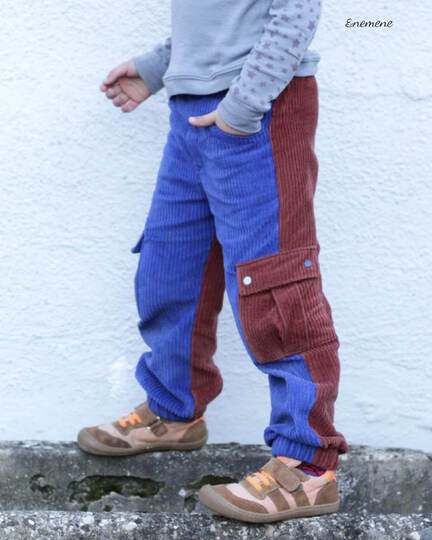 HOSE "MATTI" | Schnittmuster und Anleitung | 3 Weiten | Gr. 98-164