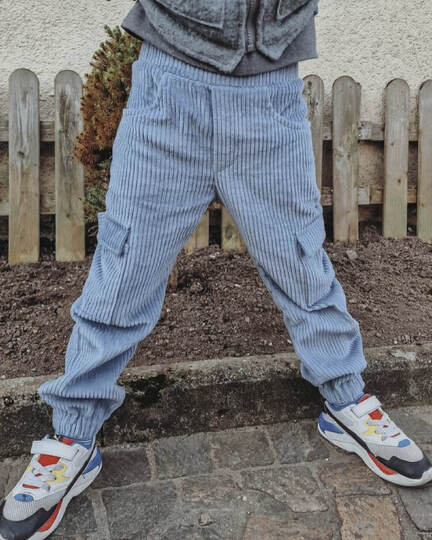 HOSE "MATTI" | Schnittmuster und Anleitung | 3 Weiten | Gr. 98-164