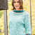 Raglan-Pulli top-down