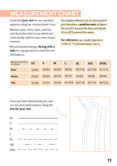 Wrap Blouse Sewing Pattern Ladies XS-XXXL with Peter Pan collar and Puff