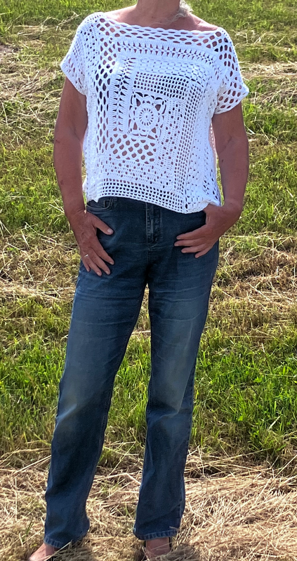 Wende-Shirt „Spiralnebel“- Häkelanleitung - Bild 5