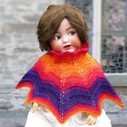 Drachen Cowl, neckwarmer, crochet pattern for adults and children