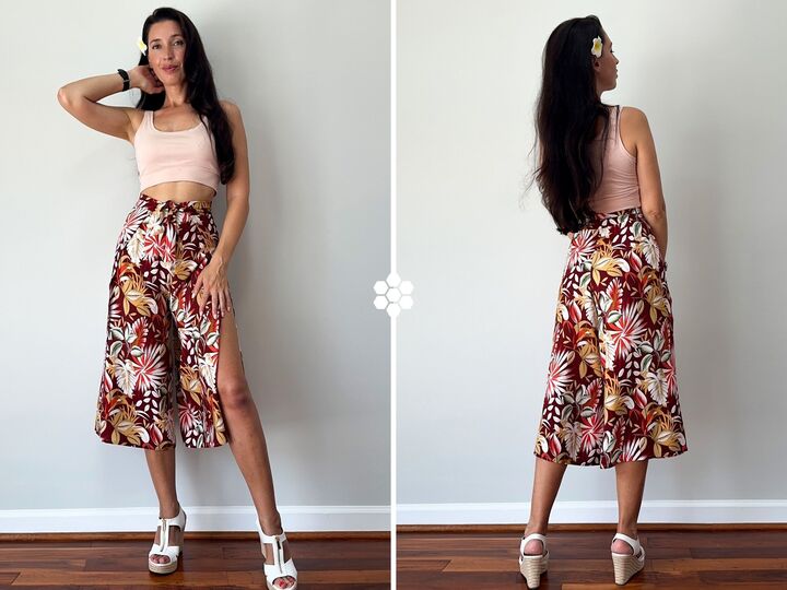 Wickelhose Schnittmuster Katja | Thai Hose nähen | Strandhose | 34-56