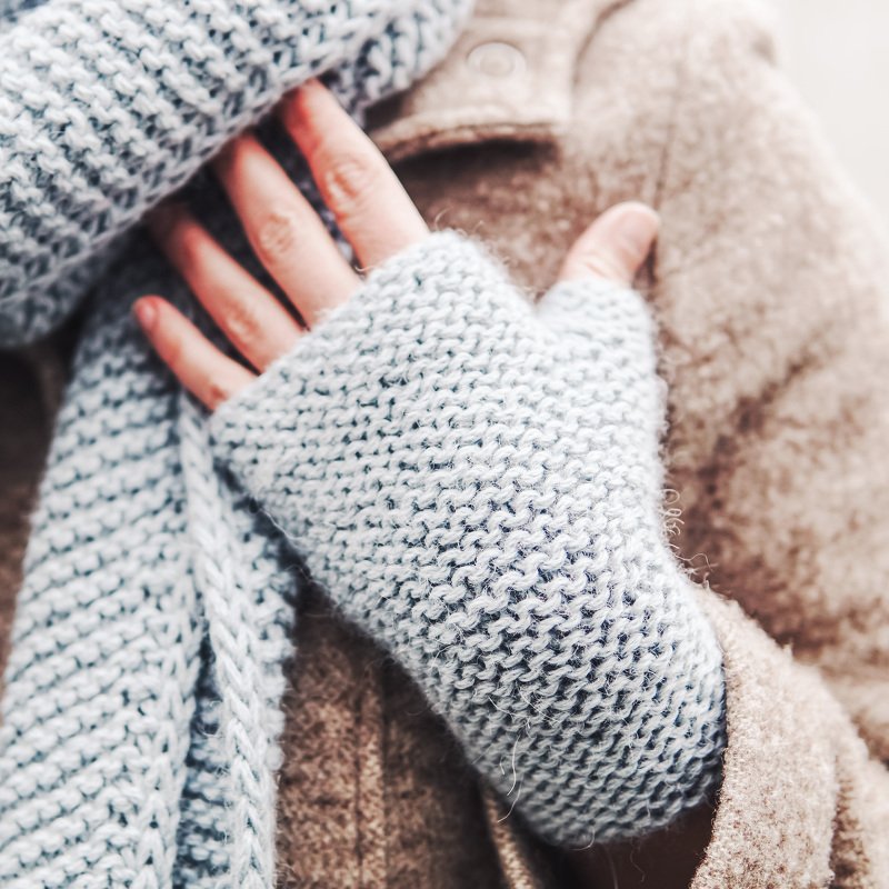 Mirjams favourite mittens | knitting pattern | fingerless mittens, gloves