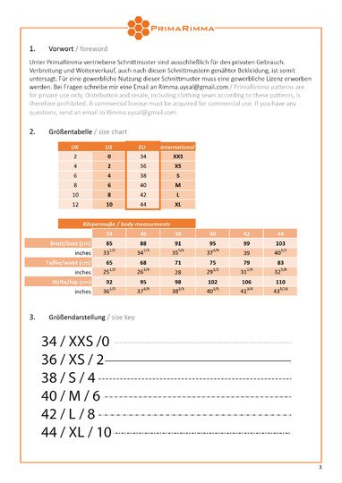 Sewing Pattern | Jersey Overall Sophie | Jumpsuit | E-Book | Sizes XXS-XL