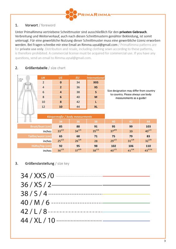 PDF Sewing Pattern Jumpsuit Sienna | Jersey Jumpsuit with Twist Top |XXS–XL