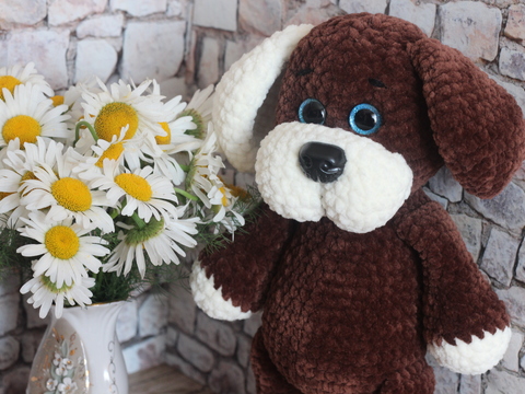 Plush Dog Crochet Pattern