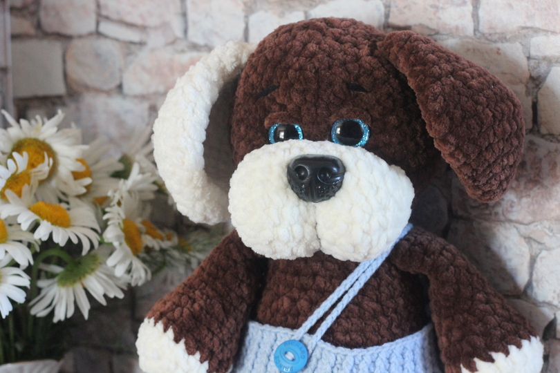 Plush Dog Crochet Pattern