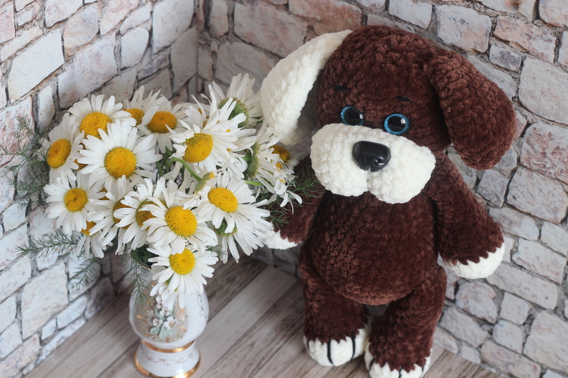 Plush Dog Crochet Pattern