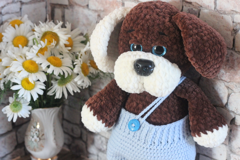Plush Dog Crochet Pattern
