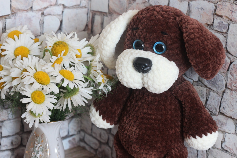 Plush Dog Crochet Pattern