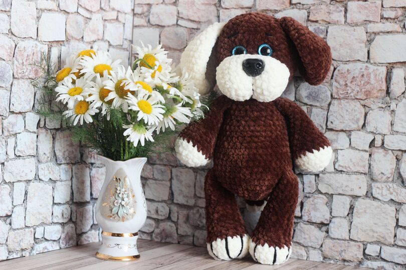 Plush Dog Crochet Pattern