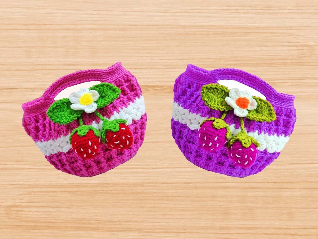 Häkelanleitung für Eine Häkeltasche