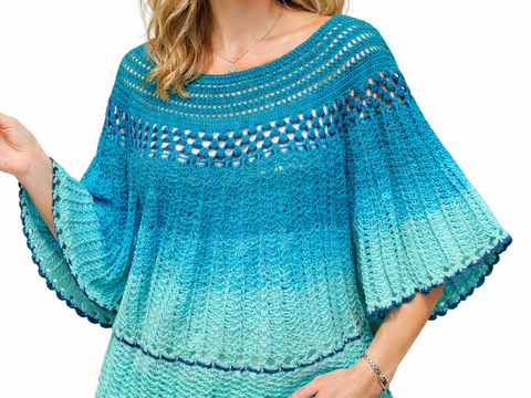 Häkelanleitung Fledermauspulli Elfenflügel