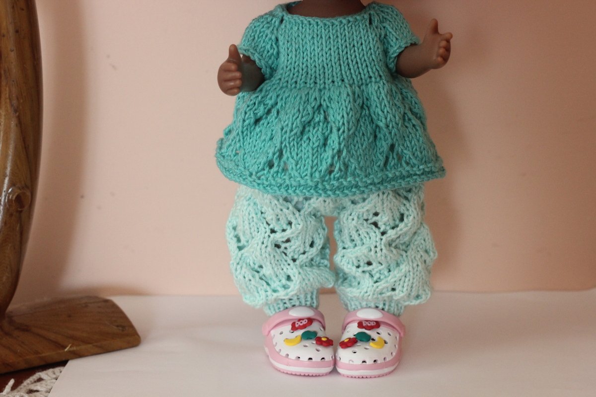 Dolls Shirt und Pants Knitting Pattern - Image 4