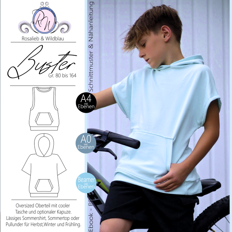 E-Book Buster Gr. 80 bis 164 Shirt/Top/Pullunder