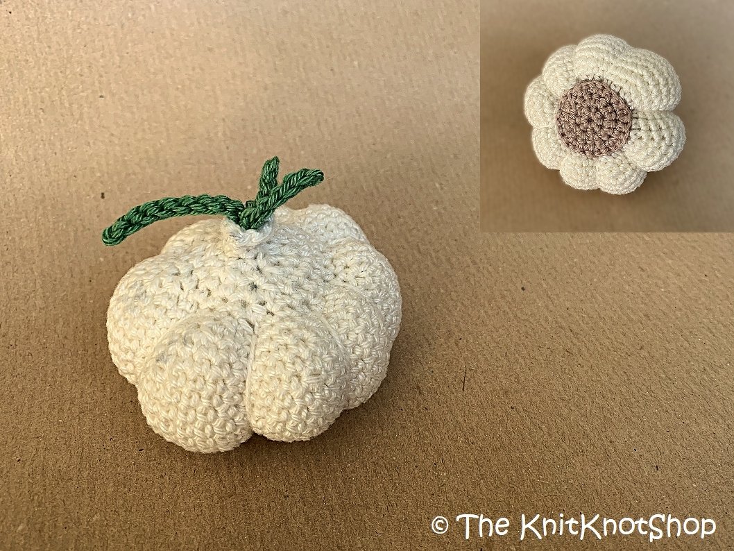 Crochet Pattern Vegetable Garlic