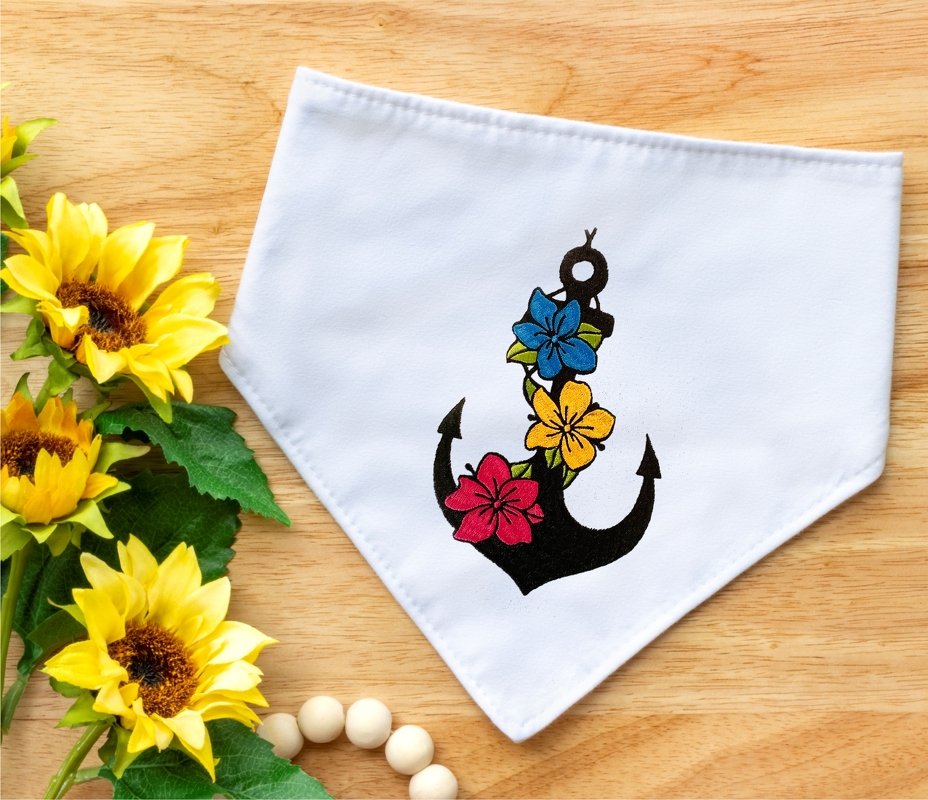 Stickdatei Anker in 6 Größen, Maschinenstickdatei - Bild 5