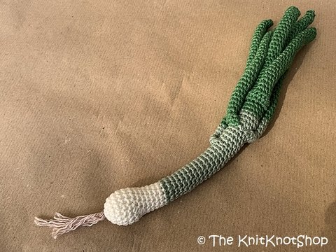 Häkelanleitung Häkelgemüse Lauchzwiebel