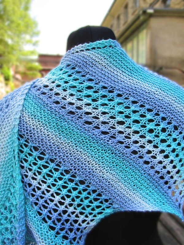 Siljana Tuch, Lace, Strickanleitung - Bild 4