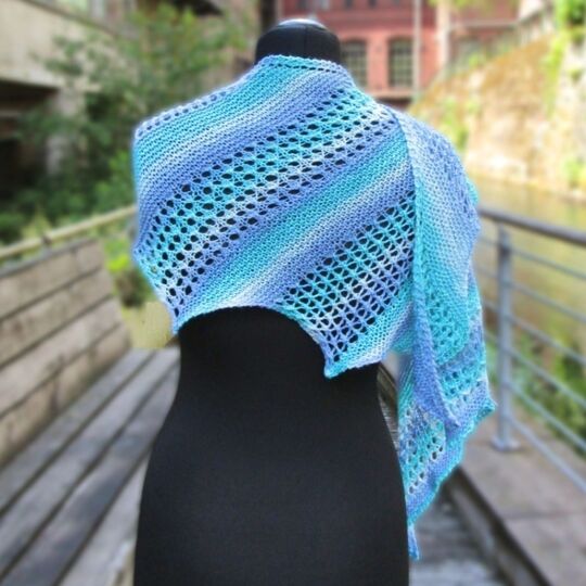 Siljana Tuch, Lace, Strickanleitung